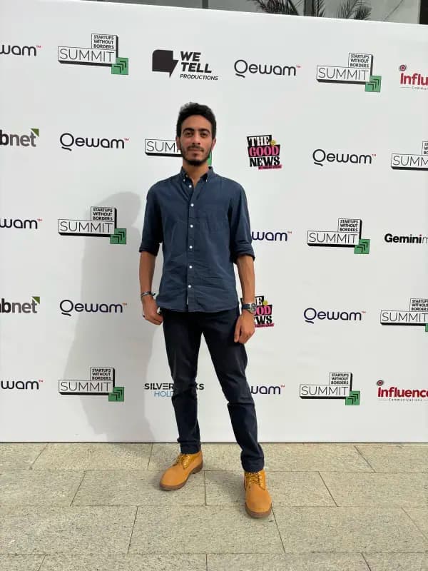 A picture of me attending Startups Without Borders Summit