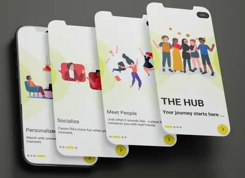 The Hub Mobile App [My Startup] (Old Version)